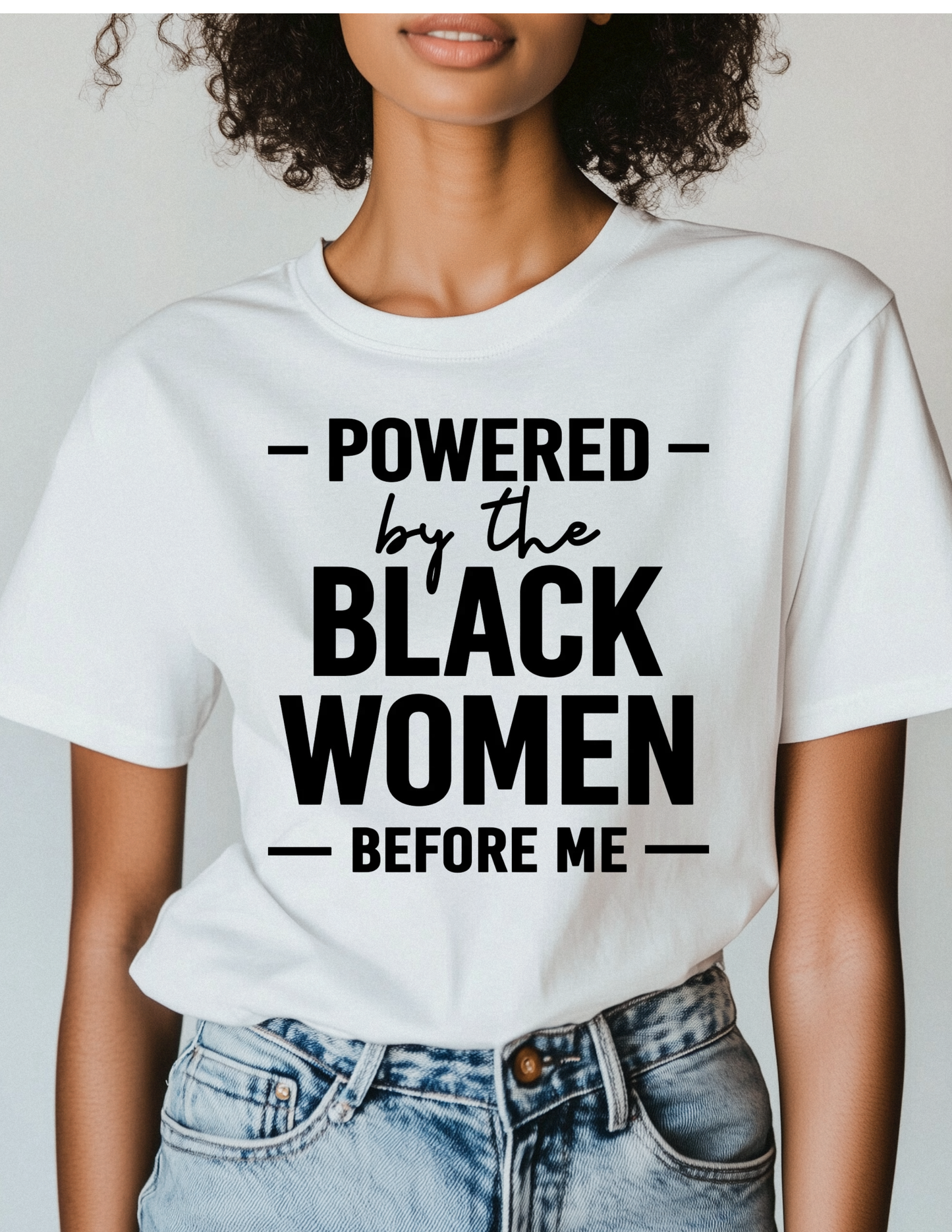 Black Women Built Me Tee