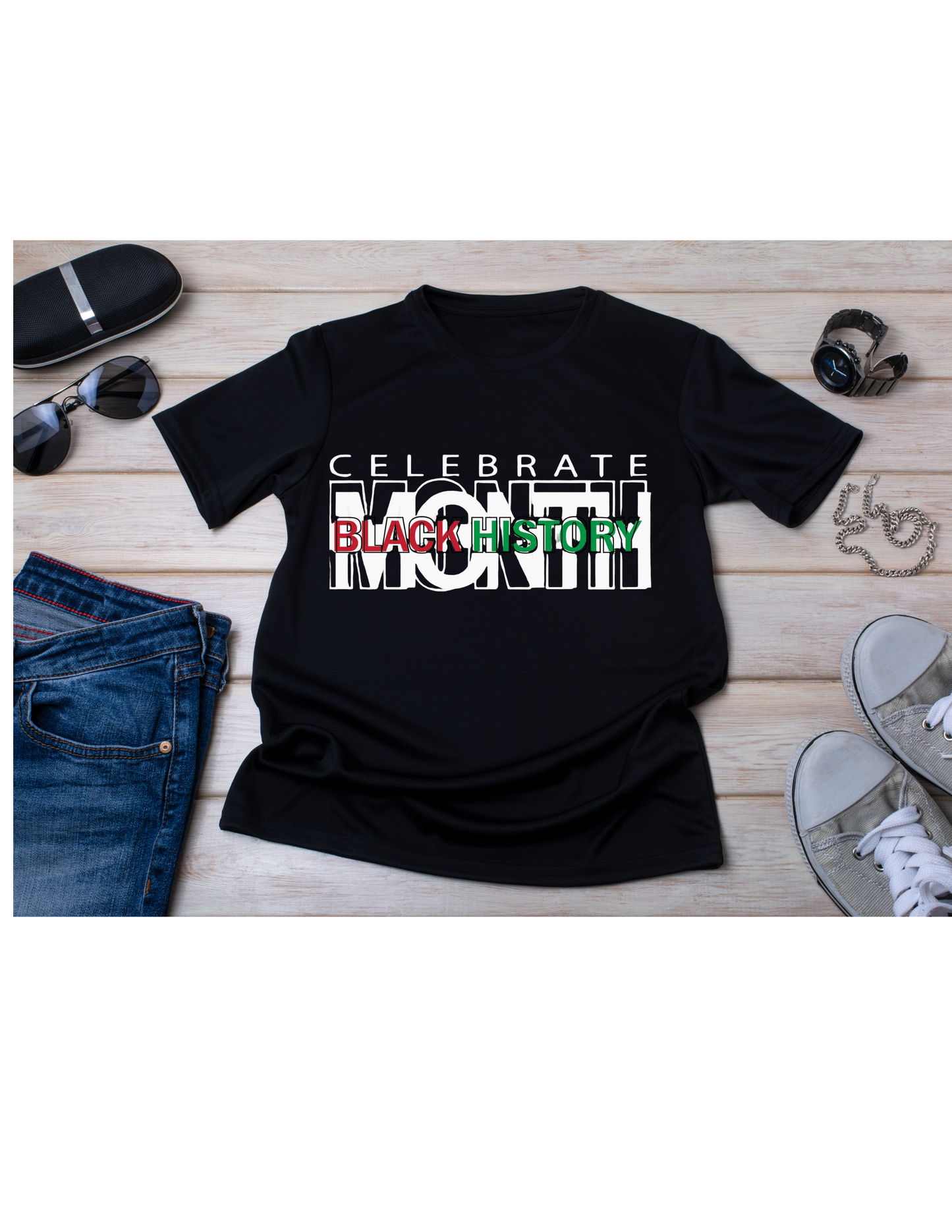 Celebrate Black History Month T-Shirt